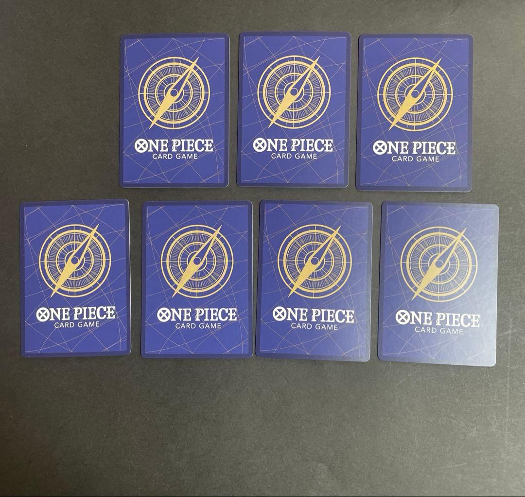 One Piece One Piece Card 3rd Anniversary Treasure Campaign Pro Complete 7 Types — Japanese