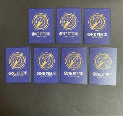 One Piece One Piece Card 3rd Anniversary Treasure Campaign Pro Complete 7 Types — Japanese