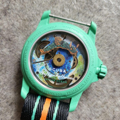 swatch Fifty Fathoms S035I100 Automatic Men's — Japanese