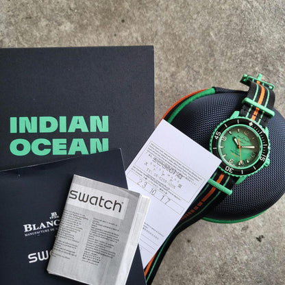 swatch Fifty Fathoms S035I100 Automatic Men's — Japanese