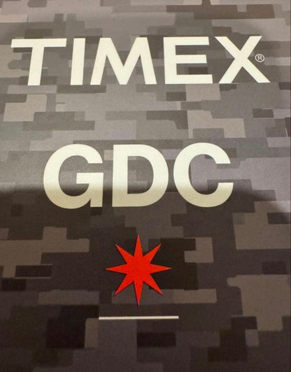 TIMEX GDC 迷彩バンド Analog Men's Watch — Japanese