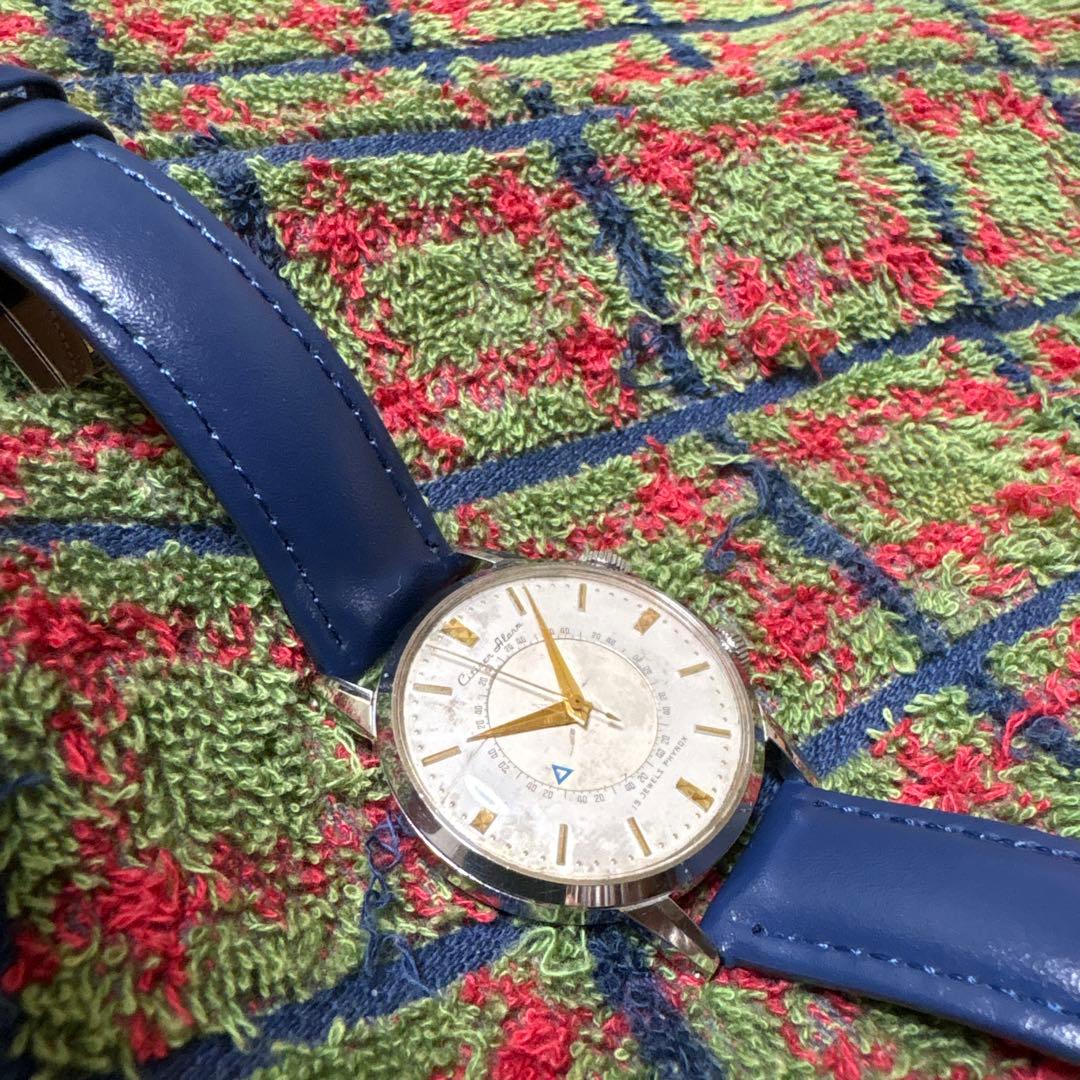 Citizen Memo Box 初期型アラーム Manual Men's Watch — Japanese