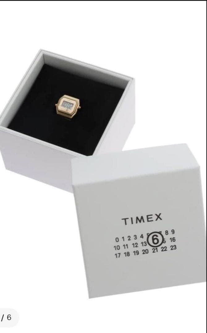 TIMEX T80 Ring Digital Men's Watch — Japanese