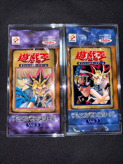 Yu-Gi-Oh Yu-Gi-Oh! Official Card Game Volume 3 / Volume 7 Unopened Pack — Japanese