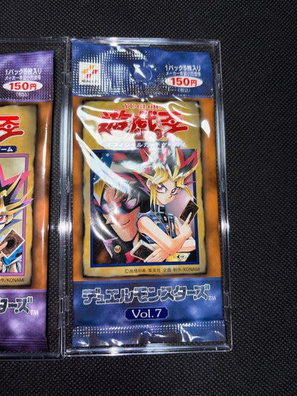 Yu-Gi-Oh Yu-Gi-Oh! Official Card Game Volume 3 / Volume 7 Unopened Pack — Japanese