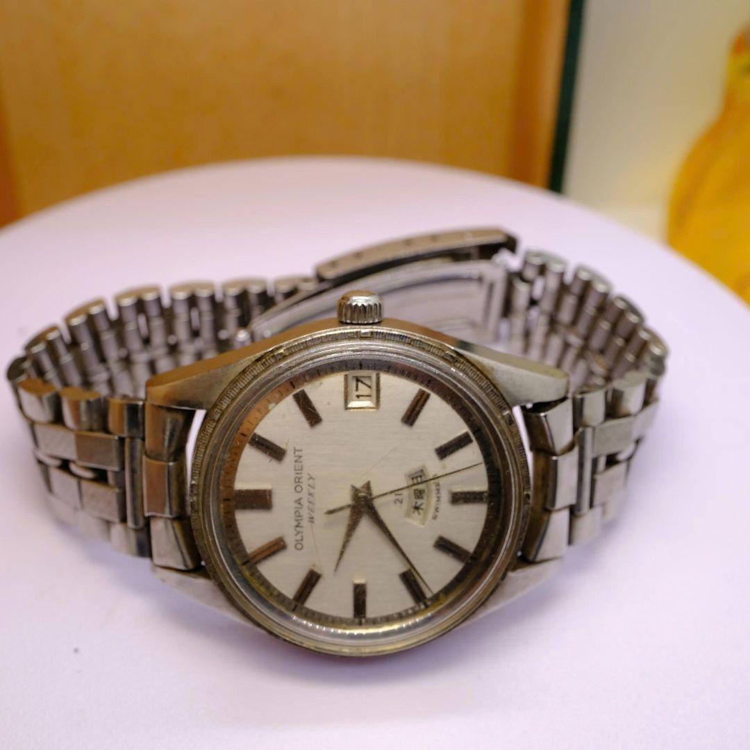 ORIENT C177 ORIENT OLYMPIA WEEKLY SWIMMER Automatic Men's Watch — Japanese