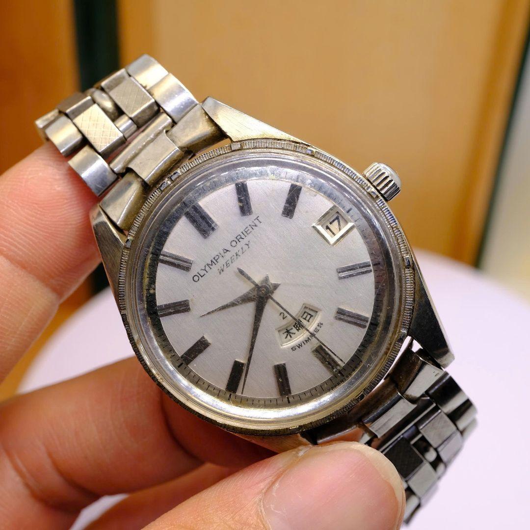 ORIENT C177 ORIENT OLYMPIA WEEKLY SWIMMER Automatic Men's Watch — Japanese