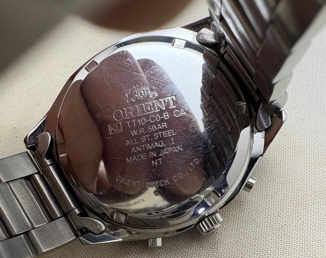 ORIENT 012 Quartz Men's Watch — Japanese