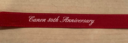 Cross Classic Century Chrome ballpoint pen with Canon 80th Anniversary engraving and presentation box