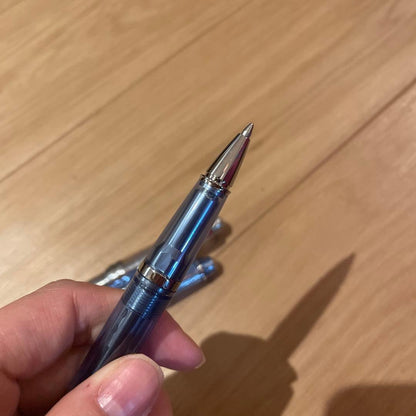 CROSS Bailey Light Ballpoint Pen No.45 with black ink and silver clip on a white background