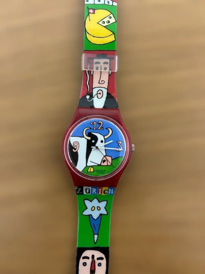 swatch GR134 Quartz Men's — Japanese