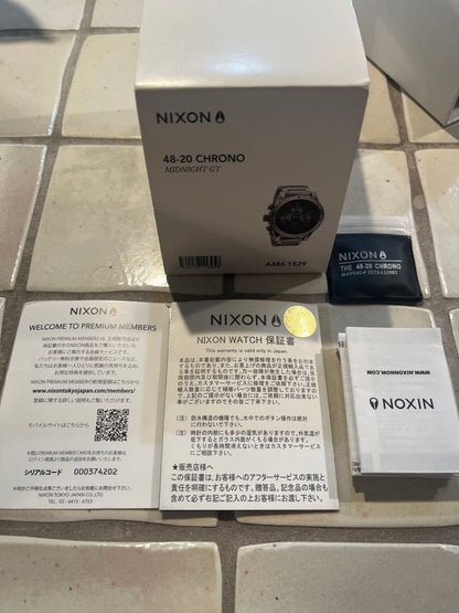 NIXON A4861529 Quartz Men's Watch — Japanese
