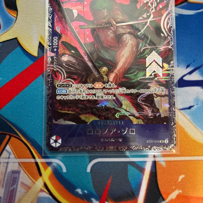 One Piece Roronoa Zoro L — ST21-015 — Japanese