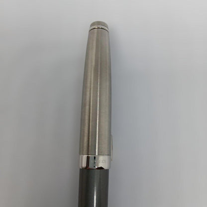 WATERMAN Emblem ES Gray CT ballpoint pen with matching gray pen sleeve set