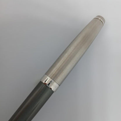 WATERMAN Emblem ES Gray CT ballpoint pen with matching gray pen sleeve set