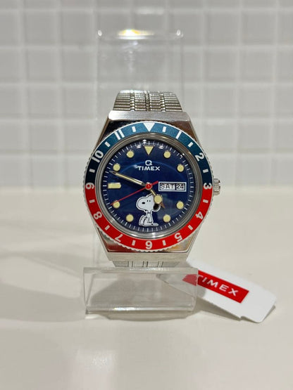TIMEX Q Snoopy Peanuts 70th Quartz Men's Watch — Japanese