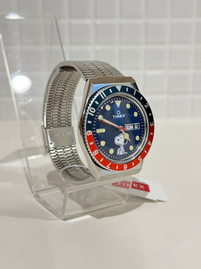 TIMEX Q Snoopy Peanuts 70th Quartz Men's Watch — Japanese