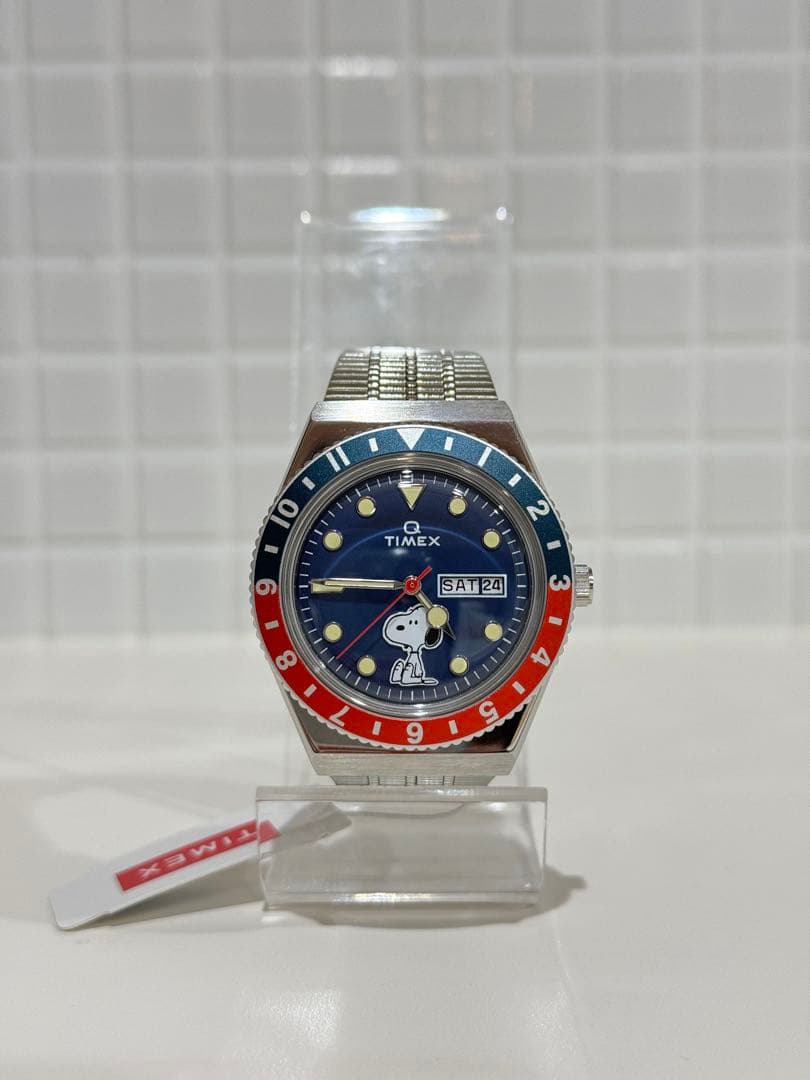 TIMEX Q Snoopy Peanuts 70th Quartz Men's Watch — Japanese