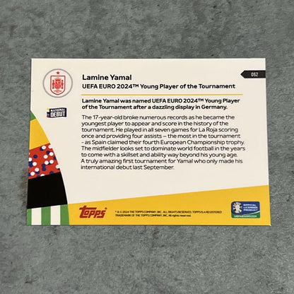 Lamin Yamal 4-Card Set 2024 — Japanese