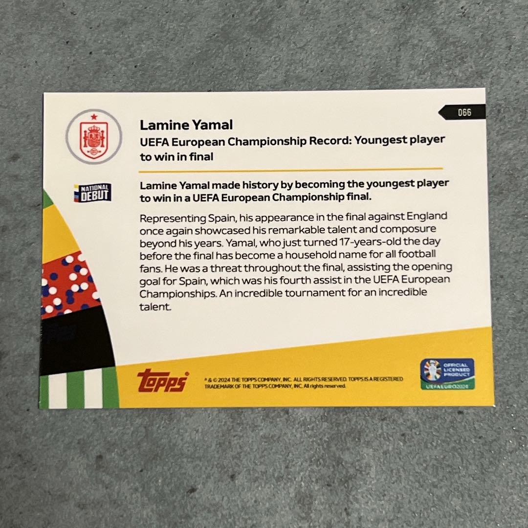 Lamin Yamal 4-Card Set 2024 — Japanese