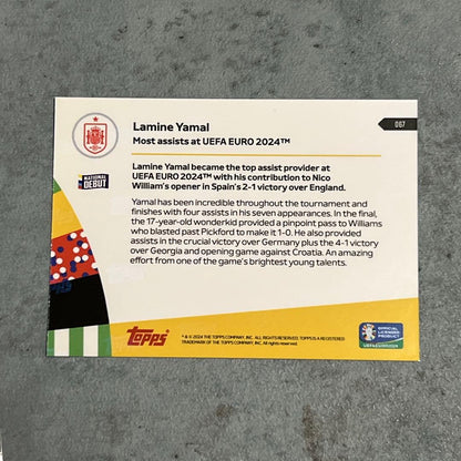 Lamin Yamal 4-Card Set 2024 — Japanese