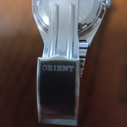 ORIENT 手巻き時計 シルバー17石 Manual Men's Watch — Japanese