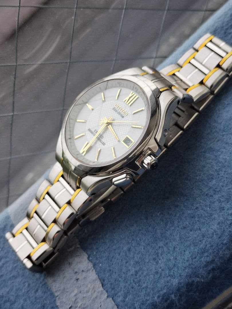 Citizen Exceed Eco-Drive Solar Men's Watch — Japanese