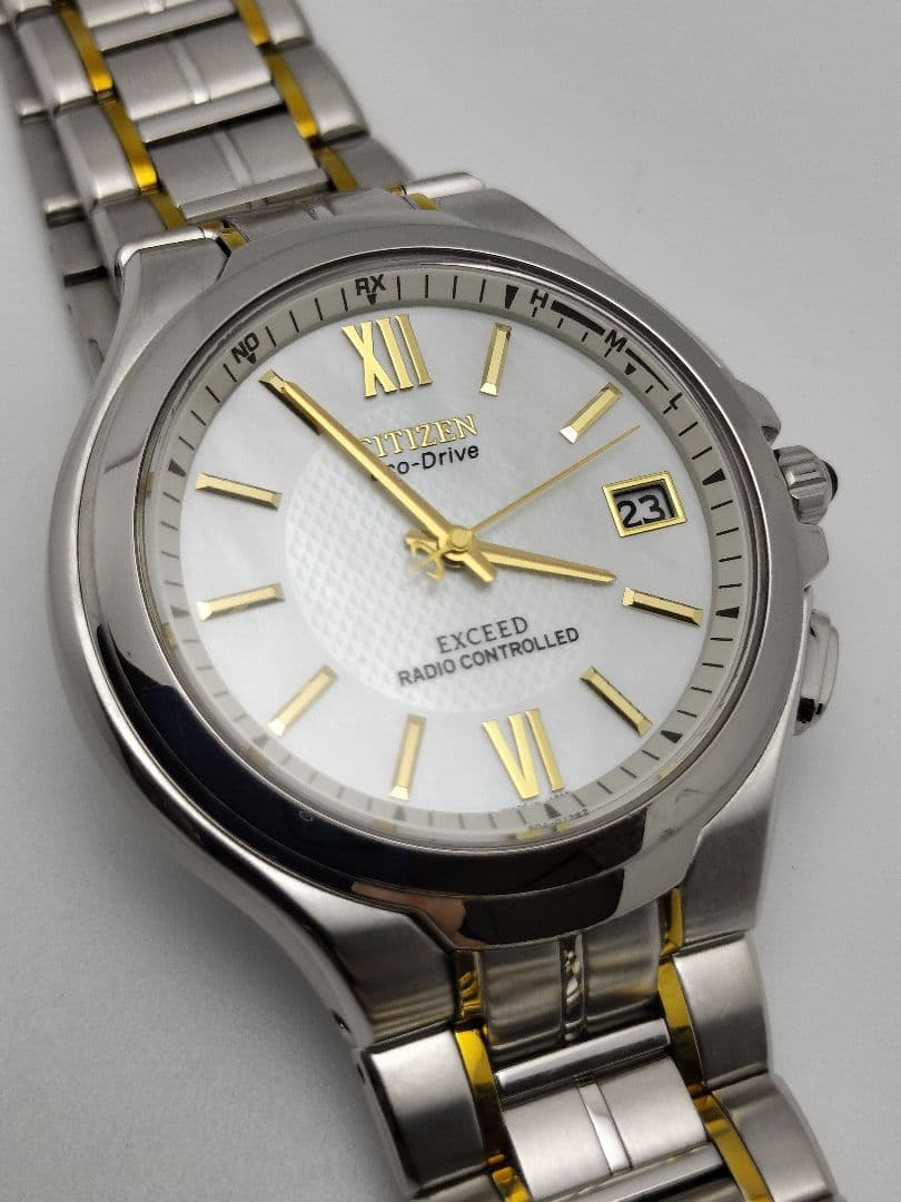 Citizen Exceed Eco-Drive Solar Men's Watch — Japanese