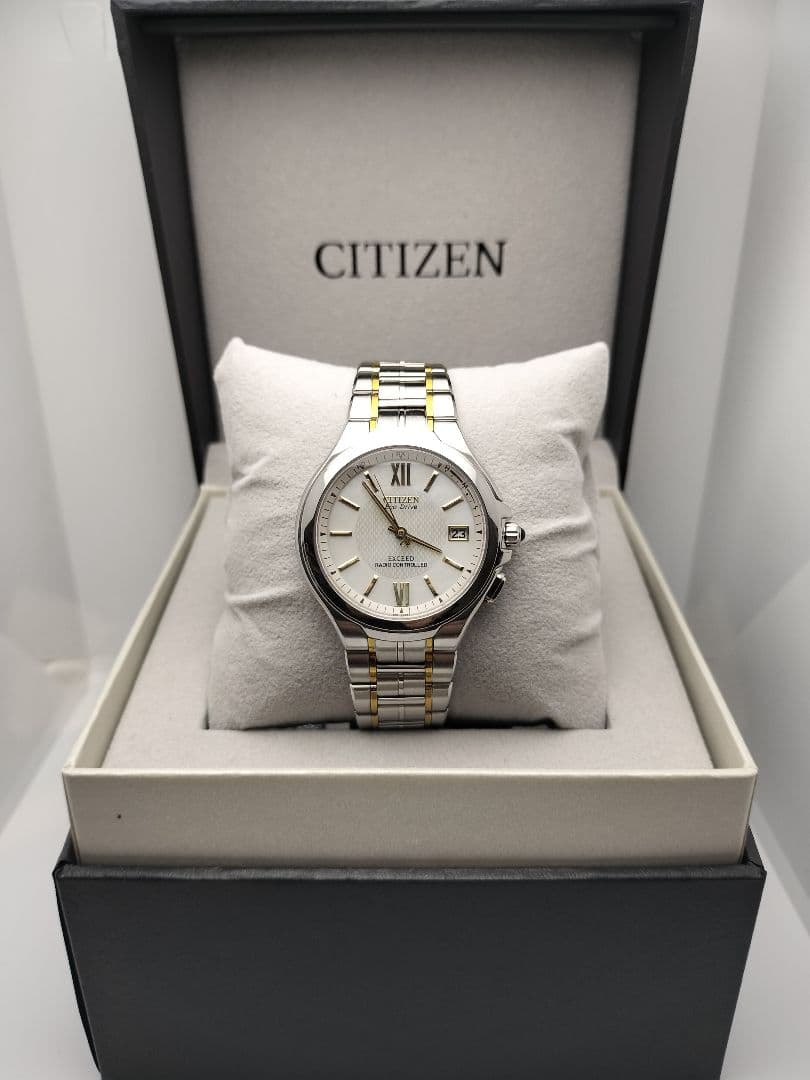 Citizen Exceed Eco-Drive Solar Men's Watch — Japanese