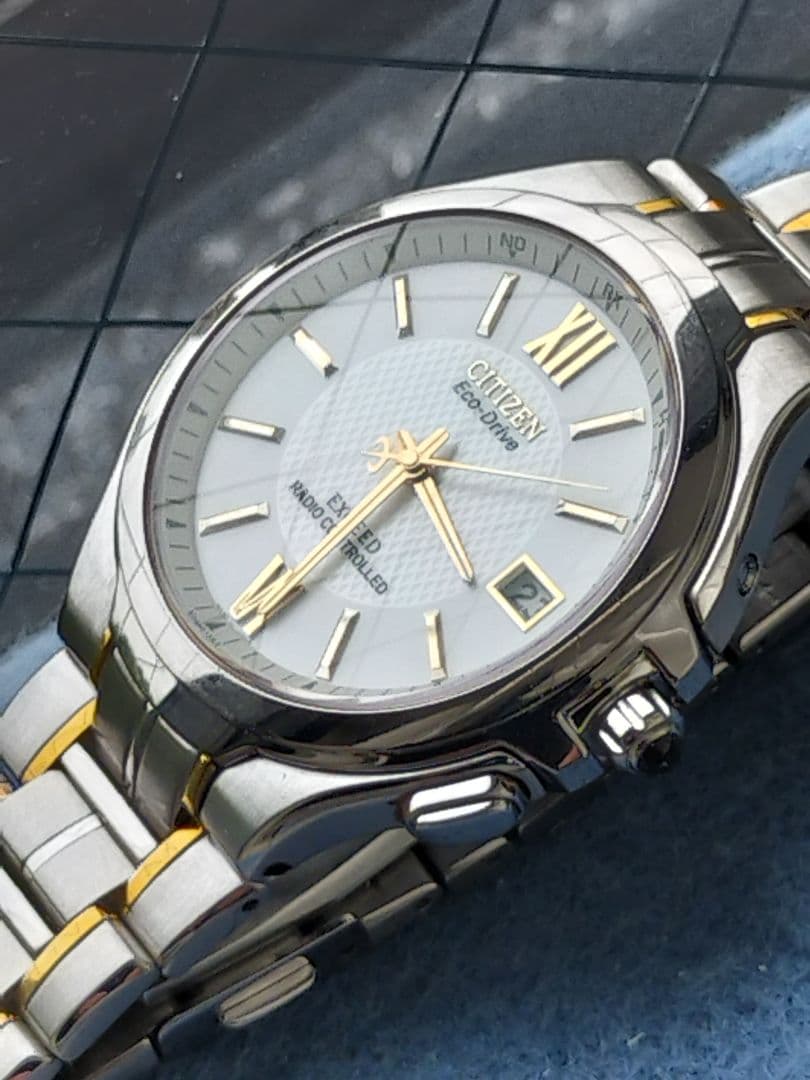 Citizen Exceed Eco-Drive Solar Men's Watch — Japanese