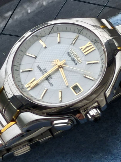 Citizen Exceed Eco-Drive Solar Men's Watch — Japanese