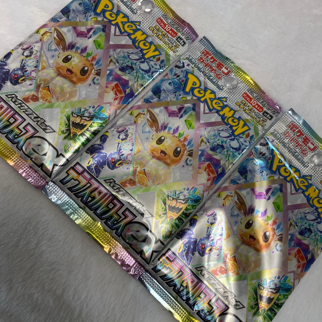 Pokemon Pokémon Card Game Terastal Fest EX 3 Pack Pack — Japanese