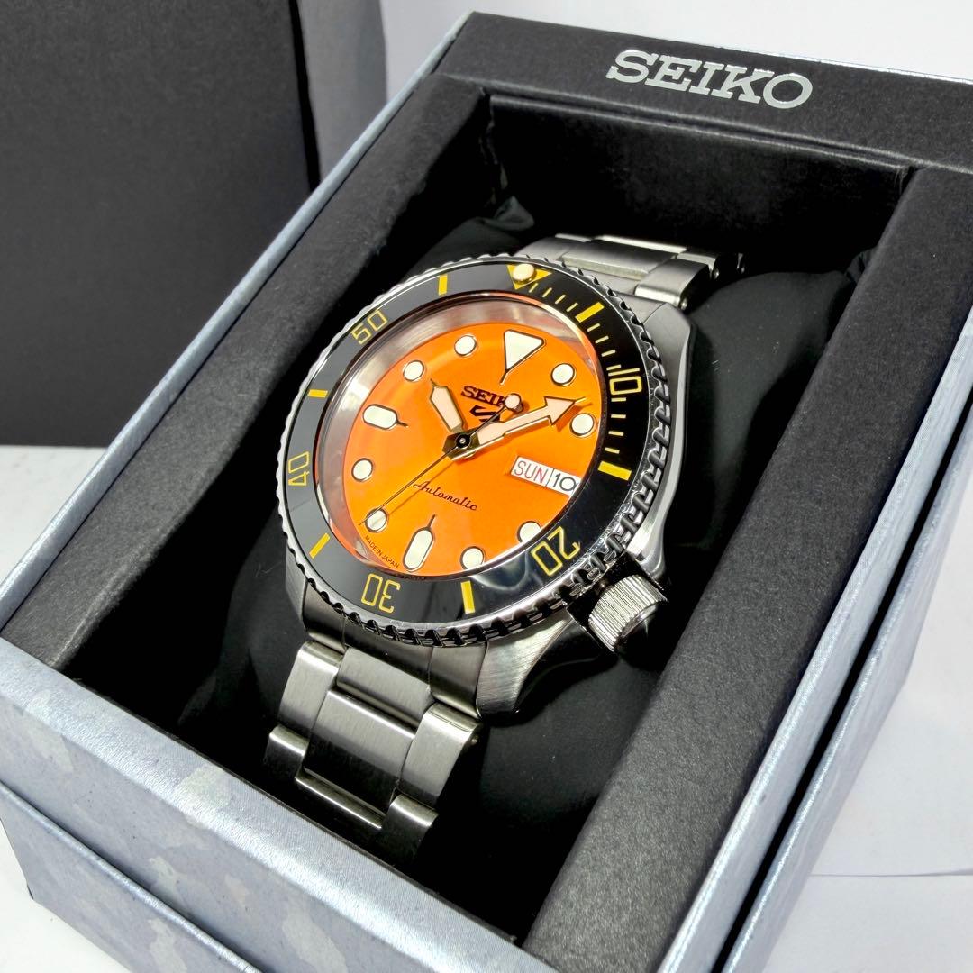SEIKO SRPD SBSA SKX Automatic Men's Watch — Japanese
