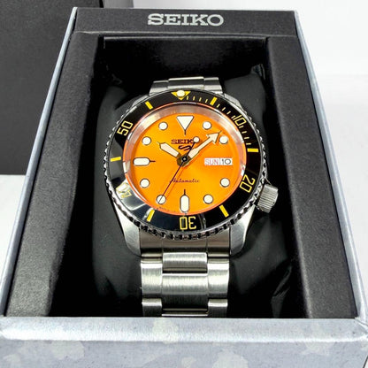 SEIKO SRPD SBSA SKX Automatic Men's Watch — Japanese
