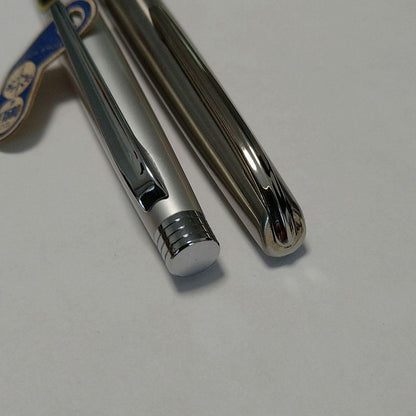Pilot Silver Color Pencil with Normal and Platinum Angle Body Knock, 13 cm length