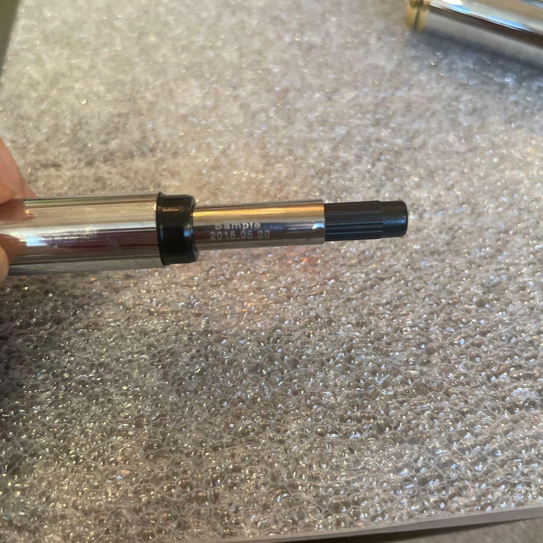 Cross No. 68 ballpoint pen from Townsend series with oil-based ink in one color, unused sample with minor scratches