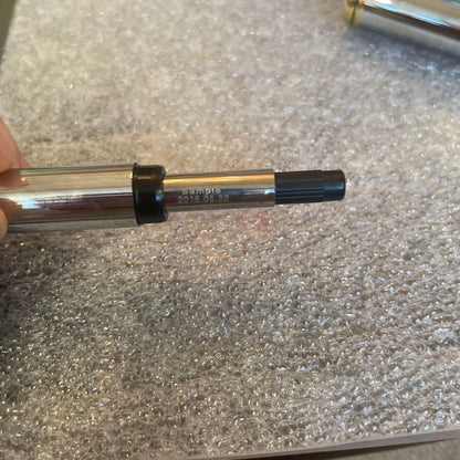 Cross No. 68 ballpoint pen from Townsend series with oil-based ink in one color, unused sample with minor scratches