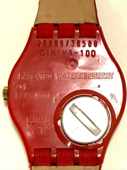 swatch 100 Years of Cinema Pedro Quartz Men's — Japanese
