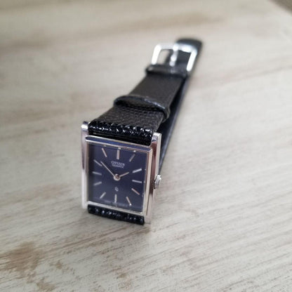 Citizen Tank Quartz Men's Watch — Japanese