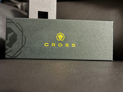 CROSS Ballpoint Pen in red metal with its dedicated case and guarantee card