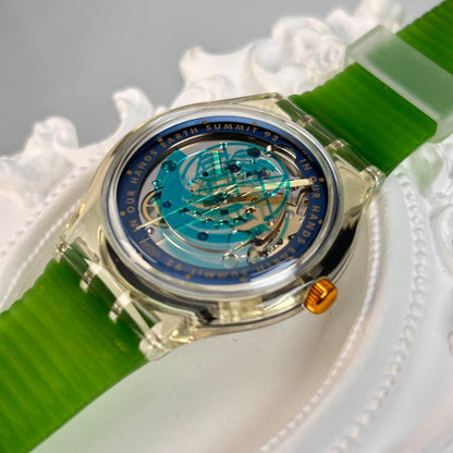 swatch S104 Earth Summit 92 Automatic Men's — Japanese