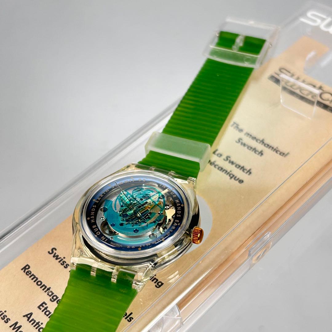 swatch S104 Earth Summit 92 Automatic Men's — Japanese