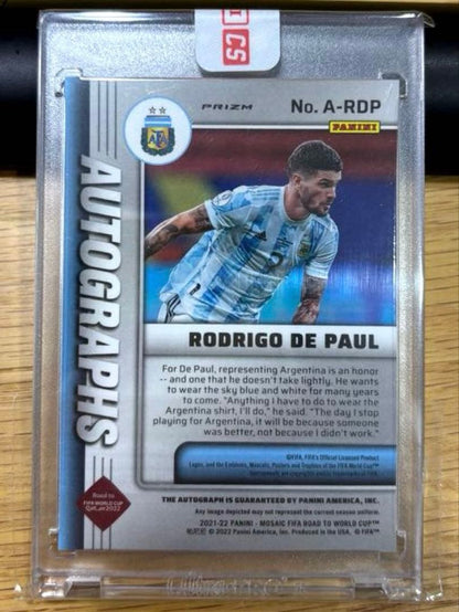 Panini Mosaic FIFA Rodrigo de Paul Auto — Japanese