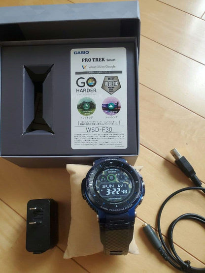 CASIO WSD-F30 Digital Men's Watch — Japanese