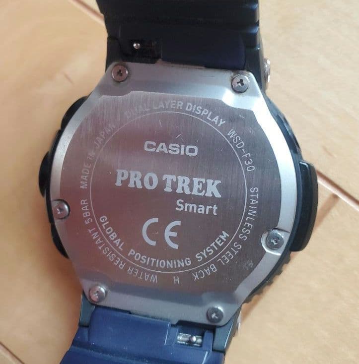 CASIO WSD-F30 Digital Men's Watch — Japanese