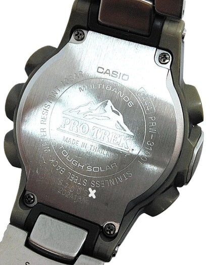 CASIO Pro Trek 36065 Solar Men's Watch — Japanese