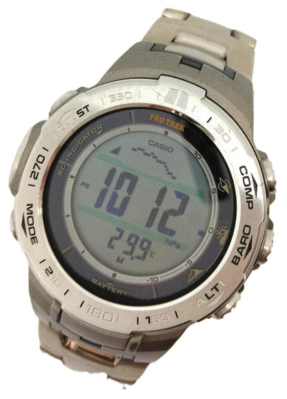 CASIO Pro Trek 36065 Solar Men's Watch — Japanese
