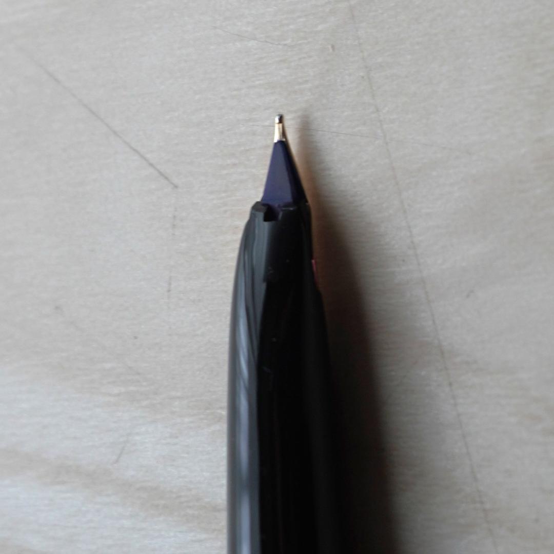 Pilot Pen Elite 95S with 14K medium nib, blue black ink, black resin shaft, and aluminum double anodized cap