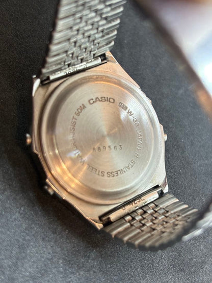 CASIO W-36 Digital Men's Watch — Japanese