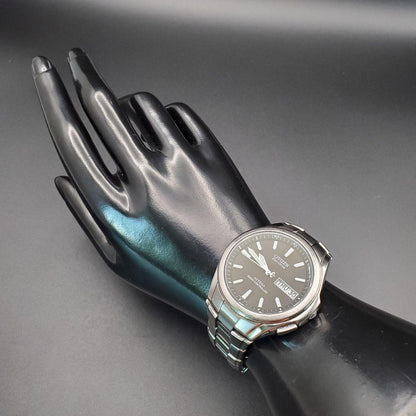 Citizen ATTESA H100 Solar Men's Watch — Japanese